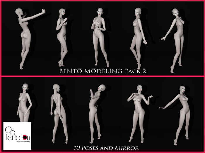 * OsTentatioN * FATPACK Poses BENTO - Pack 2