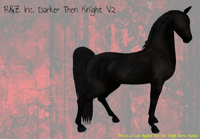 R&Z Inc. Darker Then Knight  V2 Teegle coat