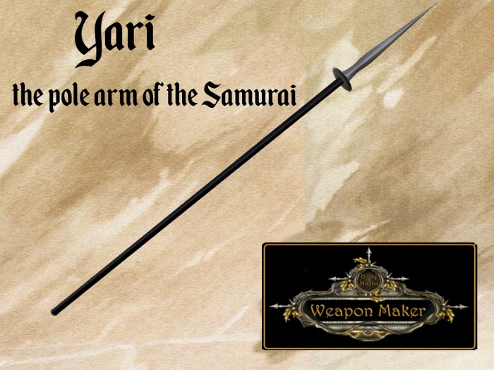 Yari (Polearm) {Unity Maxim}