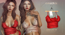 Tee*fy Sharon Satin Top  - Fresh