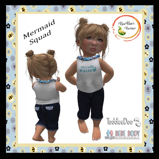 Mermaid Squad Capri Outfit