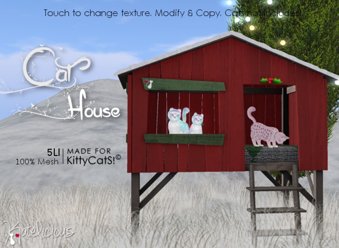 [Katelicious] Cat House Holiday