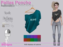Pallas Poncho With Hud Fashionably 2