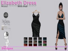 Elizabeth Dress With Hud Mixed