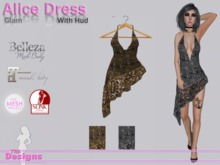 Alice Dress With Hud Glam