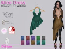 Alice Dress With Hud Colours