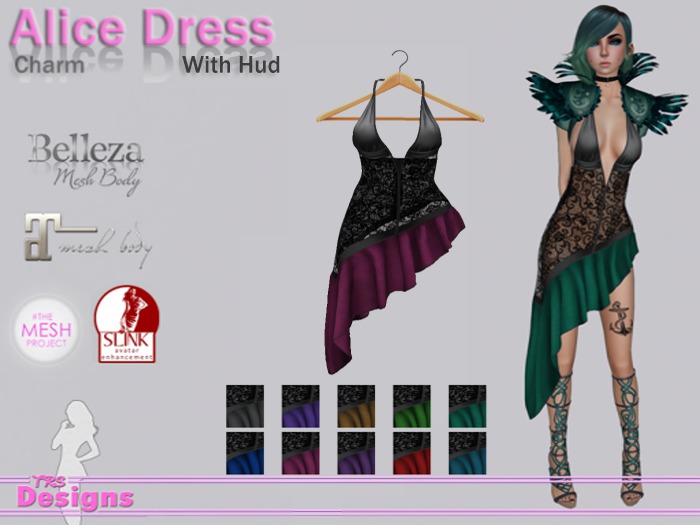 Alice Dress With Hud Charm