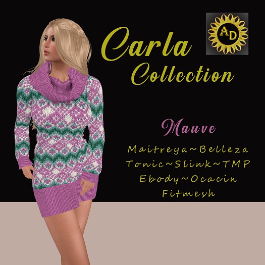 Carla  - Mauve