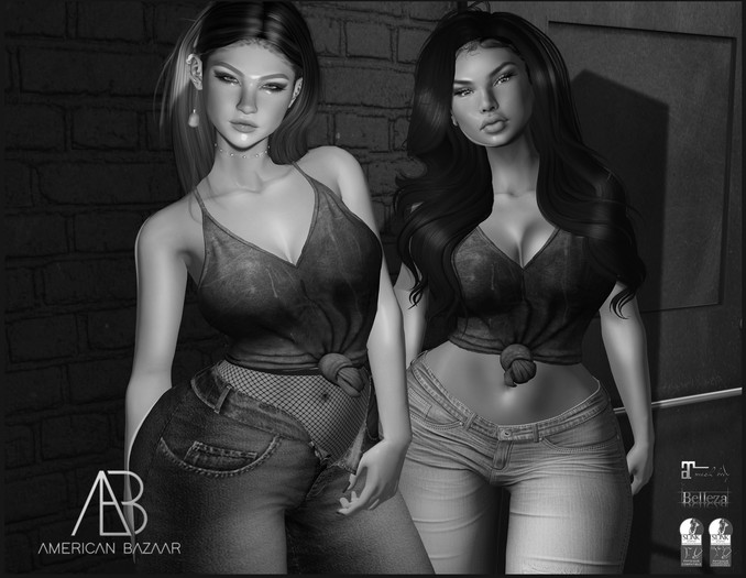 [AB] Suede Top DEMO