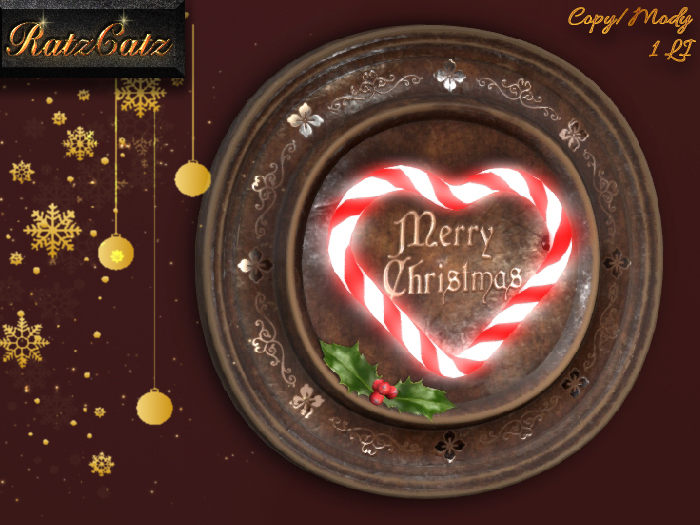 .: RatzCatz :. Neon Sign *Candy Cane Heart*