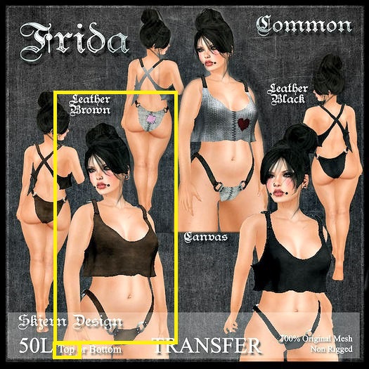 [SD]FridaBrownLeather Top(BOX) 3