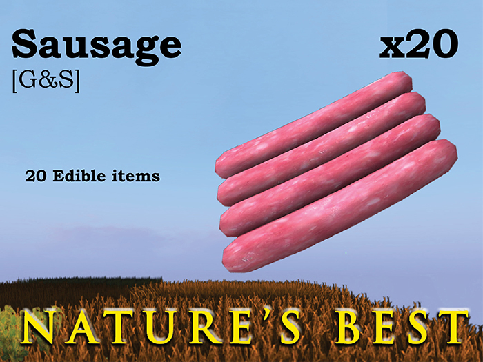 Meat:  Sausage x 20  [G&S]