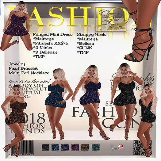!CGF-*Pandora* Complete DRESS Outfit W/HUD