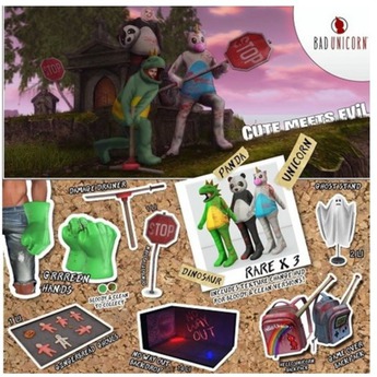 Second Life Marketplace - [Bad Unicorn] Gingerbread Ghouls (boxed)
