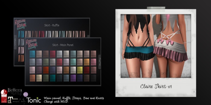 ~Rebellious Rose~ Claire Skirt v1