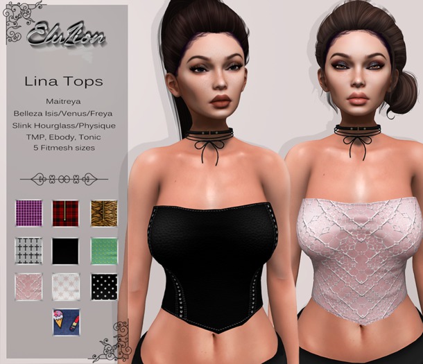 Eluzion * Lina FATPACK Top HUD