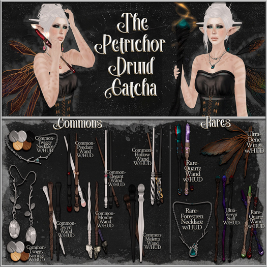 :[P]:- Petrichor Druid Gatcha:// Meletto Wand Porcelaine