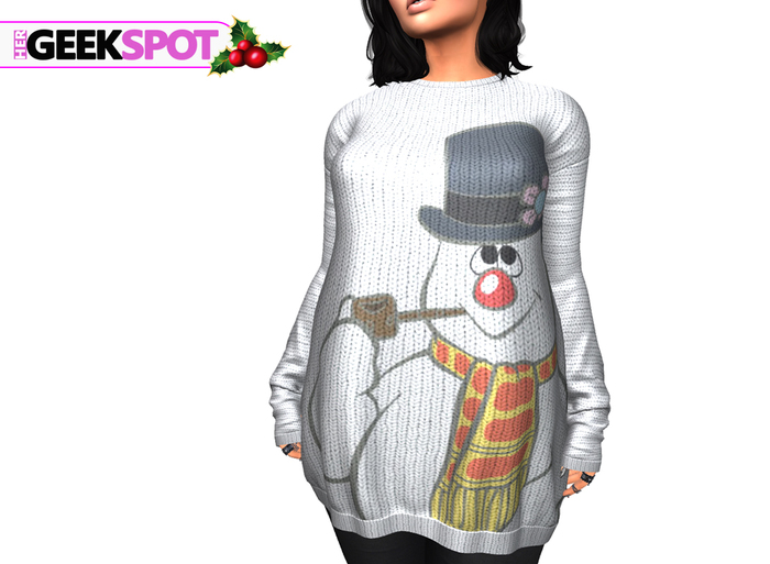 HER GEEK SPOT - CHRISTMAS SWEATER - FROSTY