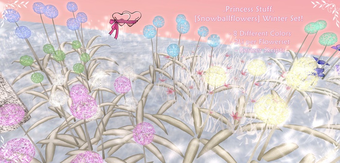 .Princess Stuff. [Snowballflowers] Winter Set!
