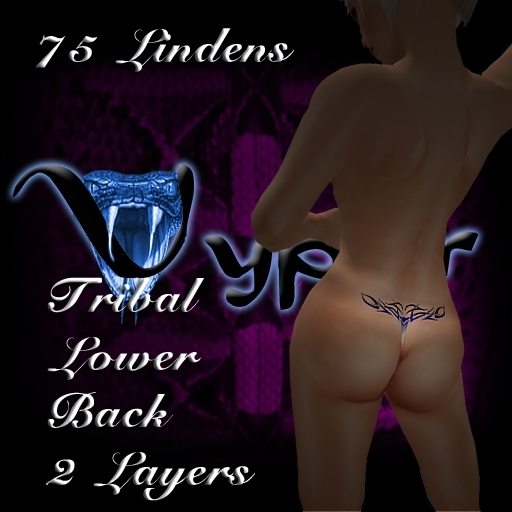 Tribal Lower Back Tattoo