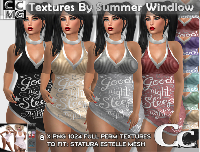 STATURA ESTELLE TEXTURES -GOODNIGHT X 8 -FULL PERM