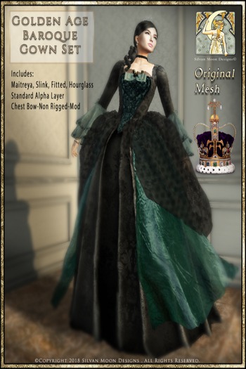 !!SMD!! Golden Age Baroque Gown Set
