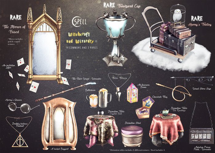 SPELL : Witchcraft and Wizardry (Full SET)