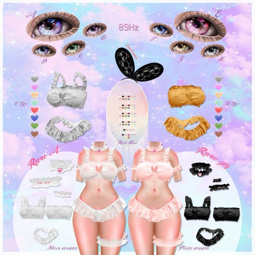 [89Hz] - Roxane * Lip G [Catwa Applier]