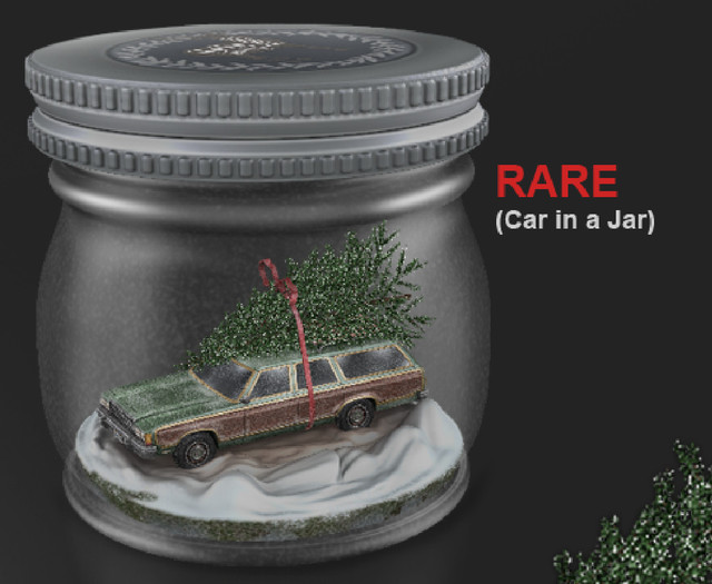 [Con.] Winter Wagons - Car in a Jar RARE