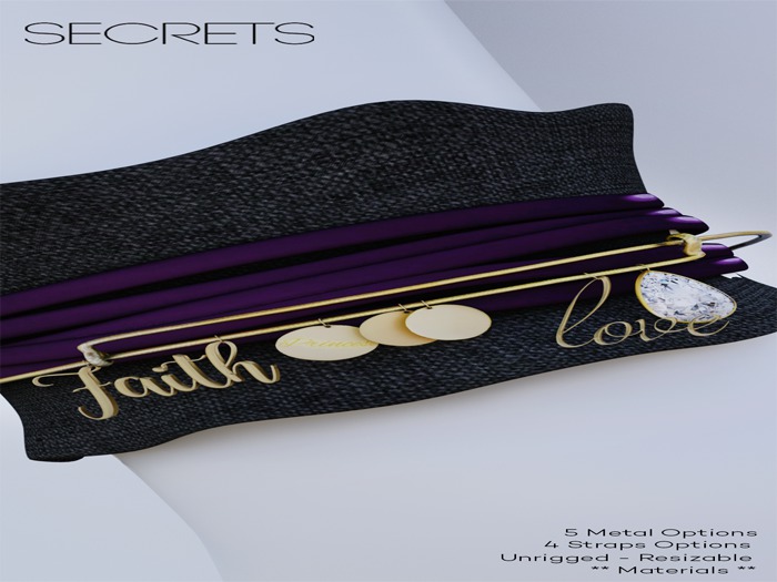 -SECRETS- Love and Faith Wrist - Boxed -