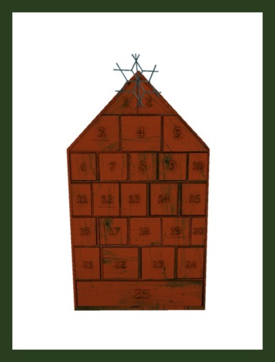 {vespertine}-advent calendar/red