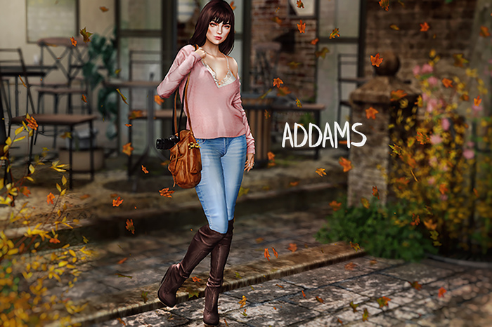 Addams "Frank" Knitted Loose Sweater #FATPACK