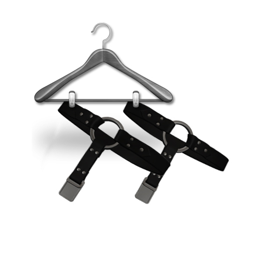 Garters Objects Second Life Marketplace - Black Garters