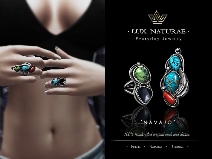 Lux Naturae: Turquoise Rings - NAVAJO