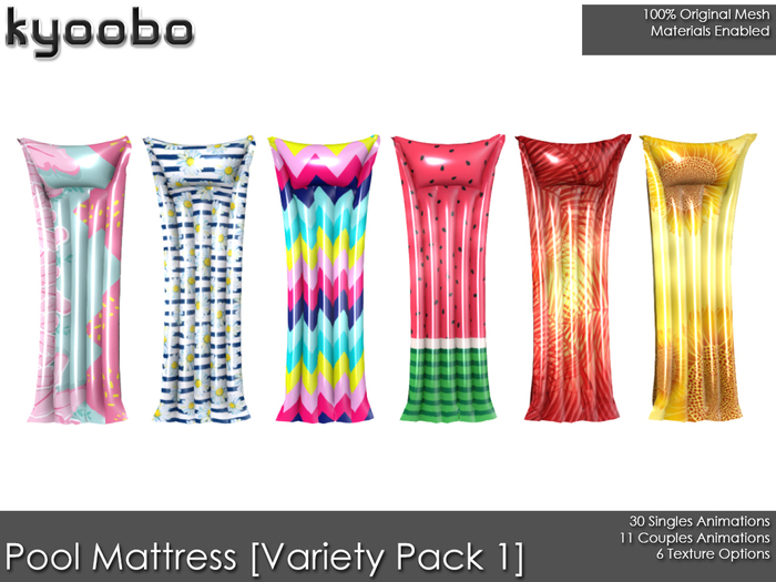 Inflatable Pool Mattress 1.1