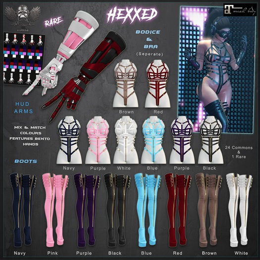 [The Forge] Hexxed Bodice, Pink