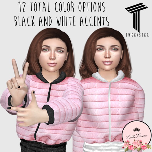 Little Princess - Puffer Jacket - Dark Pack 2 - Wear Me