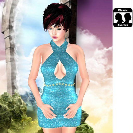 @AdReNaLiZeD@ Tara Lt Blue Sequin Box