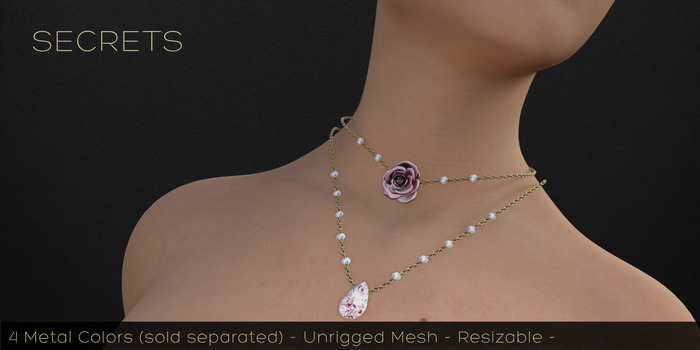 -SECRETS- Alice Necklace set (Fatpack) (boxed)