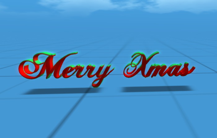 Merry Xmas Decoration - Grid Famous