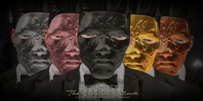 -SECRETS- The Venetian Mask - Cooper  - Boxed -