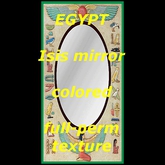Egypt - Isis mirror (colored) - texture