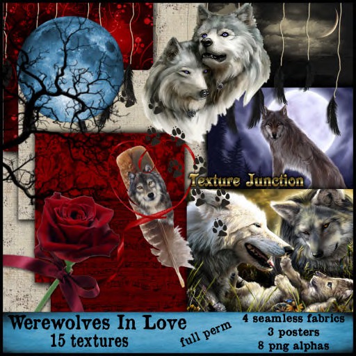 Werewolves In Love Texture Set - Supernatural