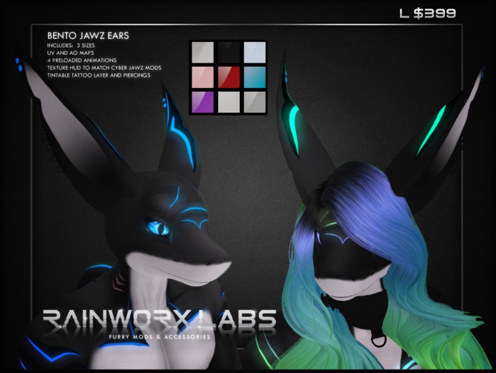 [RL] BENTO JAWZ EARS + HUD