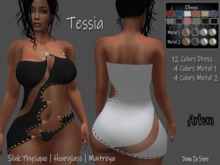 .::Arkan::. Tessia Dress Slink/Maitreya