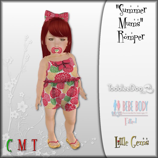 Summer Mums Romper (boxed)