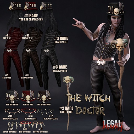 Legal Insanity - TWD* #07 Top Hat Brown