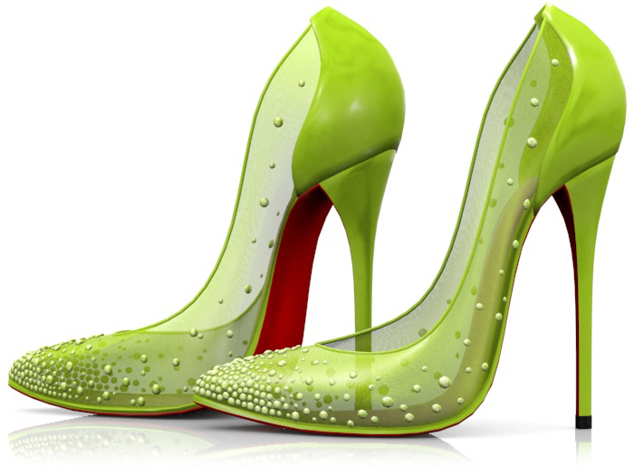Garbaggio // Maria Pumps - Lime