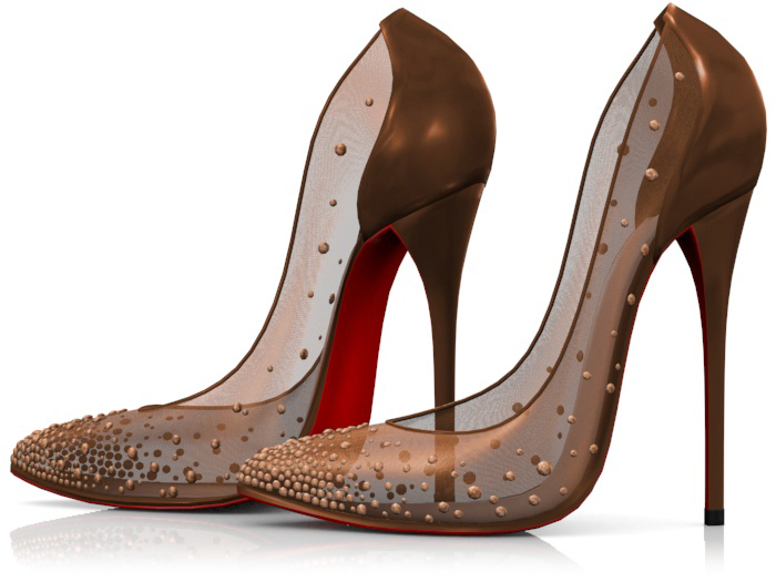 Garbaggio // Strass Pumps - Wine