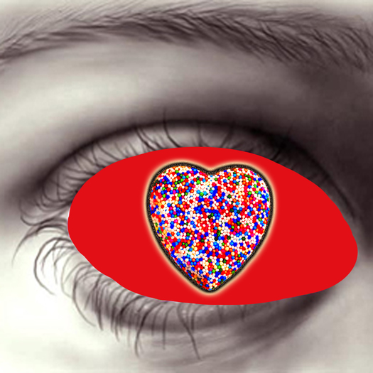 Candy Heart Eyes-Red HD *Hidden~Surface*